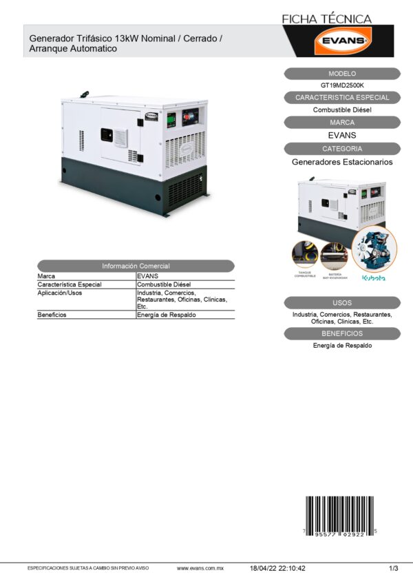 14.5kW - EVK - Imagen 2
