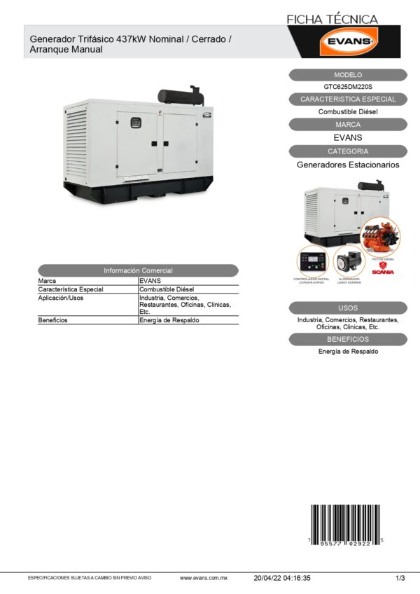 485kW - EVS - Imagen 2